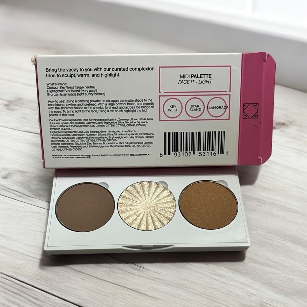 New OFRA MIDI Palette Face It